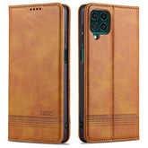 For Samsung Galaxy M62 / F62 AZNS Magnetic Calf Texture Horizontal Flip Leather Case with Card Slots & Holder & Wallet, For Samsung Galaxy M62 / F62